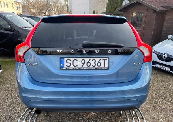 Volvo V60 cena 35800 przebieg: 239500, rok produkcji 2013 z Ziębice małe 277